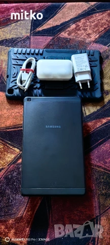 SAMSUNG GALAXY TAB A 8"-Перфектно състояние.Пълен комплект.Чисто нови безжични слушалки и , снимка 10 - Таблети - 55267302