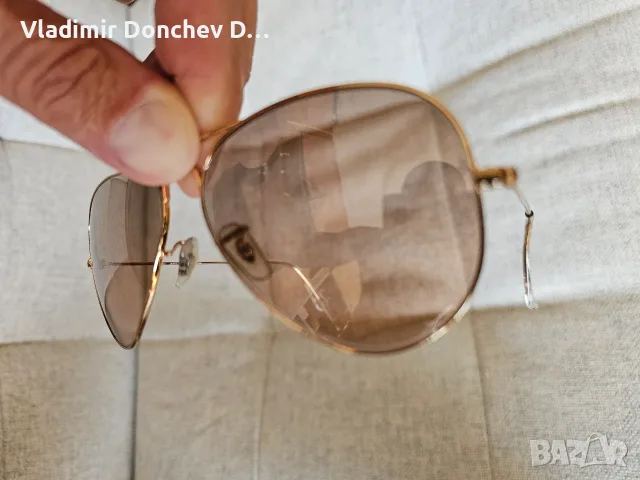 Ray-Ban Aviator - оригинални, снимка 11 - Слънчеви и диоптрични очила - 55663037