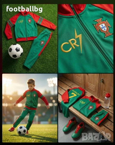 RONALDO 7 детско юношески футболни екипи Португалия 2026-27 година , снимка 12 - Футбол - 41351666
