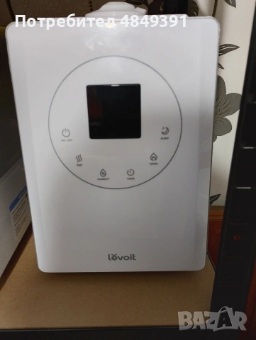 Смарт ултразвуков овложнител за въздух Levoit LV600S(6L)топла и студена пара