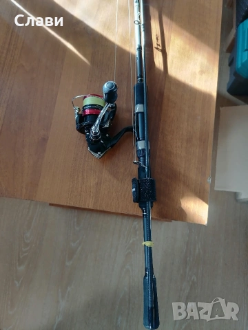 въдицата и макара Shimano 