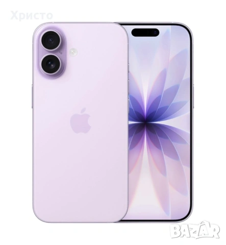 НОВ!!! Apple iPhone 17, 512GB, 5G, Lavender + подарък оригинален адаптер на Apple  
