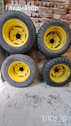 John Deere джанти с гуми 12 , снимка 7 - Гуми и джанти - 55396399
