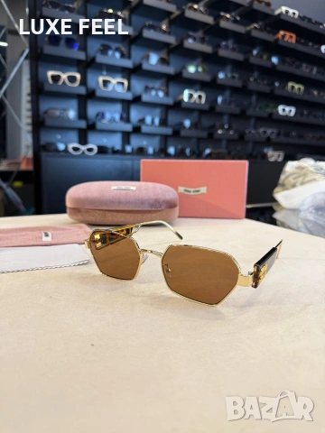 MIU MIU💎Дамски Слънчеви Очила , снимка 3 - Слънчеви и диоптрични очила - 54008085