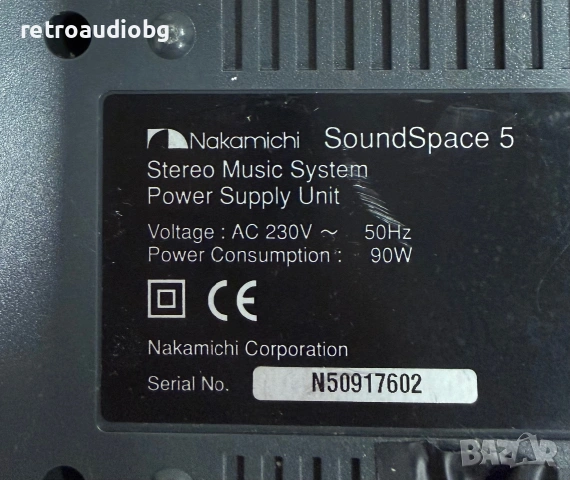 🔊Колекционерска уредба Nakamichi SoundSpace 5 - CD плейър + тунер + усилвател🔊, снимка 12 - Аудиосистеми - 51210232
