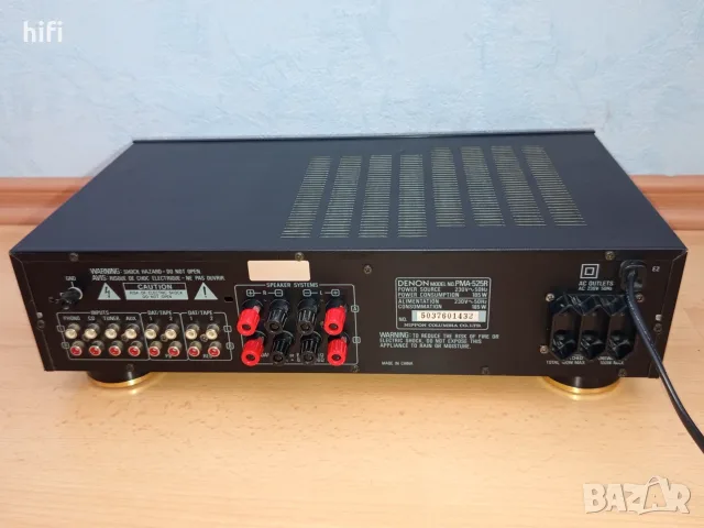 Стерео усилвател Denon PMA-525R, снимка 6 - Ресийвъри, усилватели, смесителни пултове - 55362263