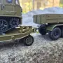 Краз/ремарке/АТС-59Г в мащаб 1:43, снимка 9