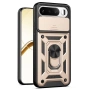 Калъф за Realme 16 5G с Капаче за Камера и Стойка - PC+TPU, Военна защита, 7 цвята, снимка 4