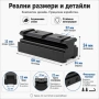 Преходна шина стойка адаптер 11мм-22мм Weaver / Picatinny за оръжие пушка ерърсофт прицел оптика, снимка 2