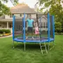 Батут с външна мрежа Jump 10ft - безопасно забавление и тренировка, снимка 7