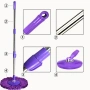 Моп за почистване на под - ламинат  - spin mop 360 / Цвят: Според. нал в склада / Високо качество , снимка 5
