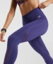 Gymshark Sport Running Leggings Neptune Purple - дамски фитнес клин КАТО НОВ С, снимка 1