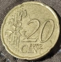 20 евро цента монета Сеячката, снимка 2