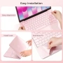 Нов Калъф за Apple MacBook Neo 13 A3404 2026 Frost Pink с клавиатурен протектор за защита лаптоп, снимка 8