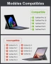 MoKo Bluetooth клавиатура с тъчпад за Microsoft Surface Pro – AZERTY оформление, снимка 2