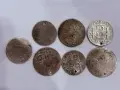 Лот 7 броя сребърни големи монети, снимка 2