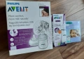 Помпа за кърма Philips Avent+подарък шише и торбички за кърма, снимка 2