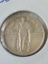 Сребърна монета Америка USA QUARTER DOLLAR 67890, снимка 2