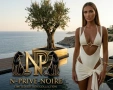 Дамски луксозен бански от три части N-PRIVÉ-NOIRE | Цвят Слонова Кост, снимка 1