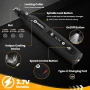 Комплект безжичен ротационен дремел инструменти HARDELL Mini, 5 скорости и USB зареждане, снимка 6