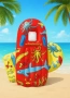 Детска дъска за плуване, Waveboard, снимка 1