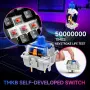 Геймърска клавиатура TMKB T63, 60% безжична механична клавиатура с Bluetooth/2.4G/Type-C, снимка 2