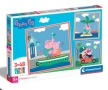 Детски пъзел Clementoni Spiday/Trolls/Circus/PeppaPig 3×48 части , снимка 4
