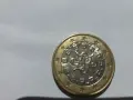 1 евро монета Португалия 2001г., снимка 1