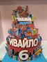 Картонена торта СпайдърМен, снимка 3
