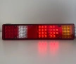 Комплект LED стопове 60 диода 12V 5 функции за бус, камион, ремарке, снимка 5
