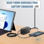 65W зарядно за Microsoft Surface Pro Laptop Go Book с USB порт, снимка 2