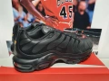 !НОВИ! Nike Air Max Plus 'TN' Leather | Triple Black | + КУТИЯ, снимка 6