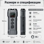 Мощен ултразвуков кучегон самозащита агресивни кучета защита лаене дресировка USB зареждане фенер, снимка 6