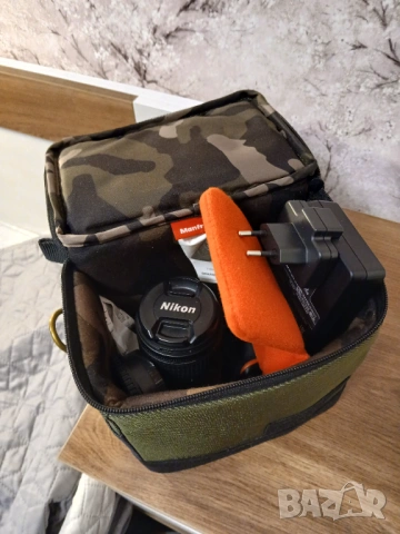 Nikon D5600 с обектив 18-55мм на 1700 кадъра, снимка 2 - Фотоапарати - 54378614
