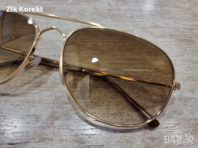 Слънчеви очила Rayban Gold, снимка 13 - Слънчеви и диоптрични очила - 54217855