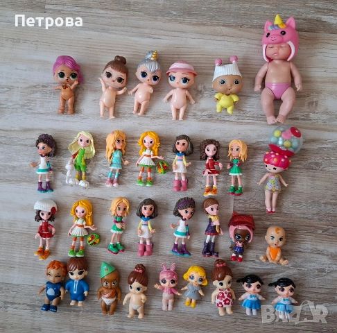 Колекция от малки куклички и аксесоари, снимка 8 - Фигурки - 54582587