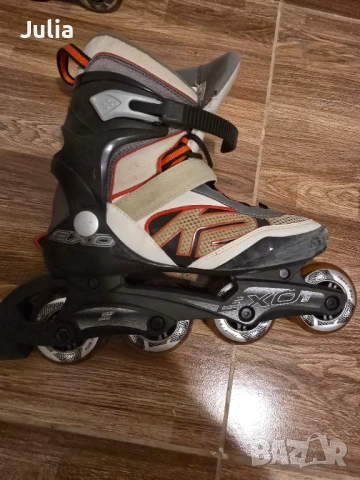 Ролкови кънки Roller K2 EXO. , каска и комплект протектори, снимка 5 - Ролери, кънки - 54246107