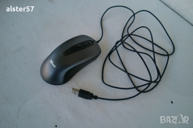 Оптична мишка с USB Trust 23733, снимка 2 - Клавиатури и мишки - 54311141