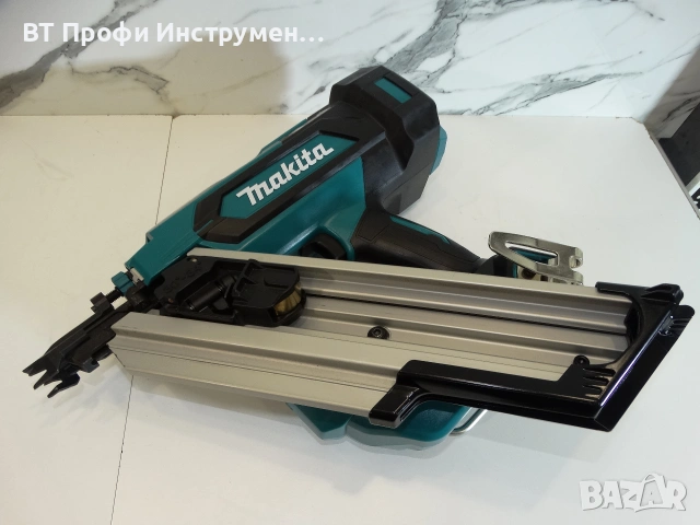 2025 - Makita BN 001 / XGT / 40V - Пистолет за дървени конструкции до 90 мм пирони, снимка 5 - Други инструменти - 55247880