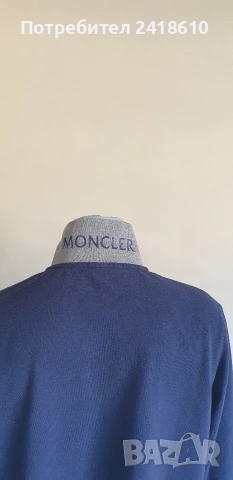 Moncler Pique Cotton Slim Fit Mens Size 2XL ОРИГИНАЛ Мъжка блуза!, снимка 11 - Блузи - 54730577