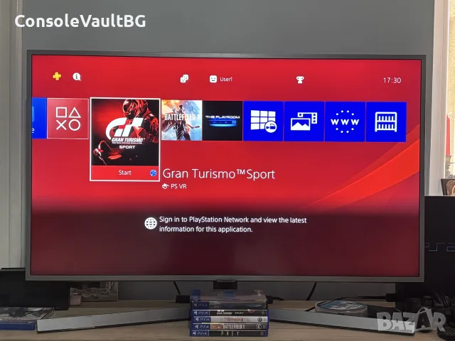 PlayStation 4 – 500GB | Нова термопаста Arctic MX-6 + 5 игри, снимка 4 - PlayStation конзоли - 55656171