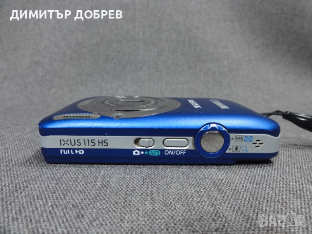 ЦИФРОВ ФОТОАПАРАТ CANON IXUS 115 HS 12.1 MP DIGITAL CAMERA, снимка 6 - Фотоапарати - 54552499