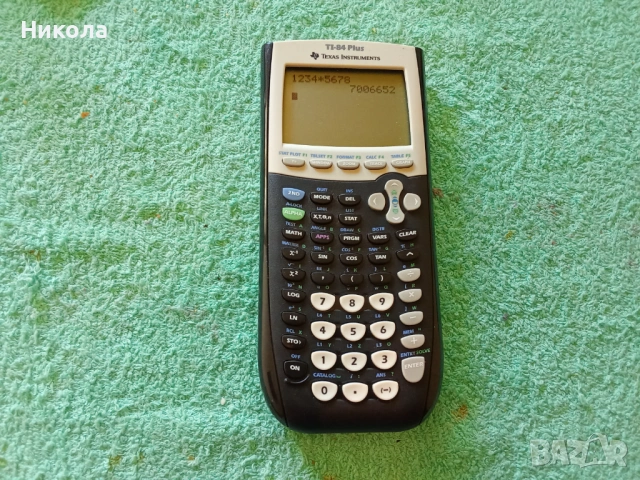 Графичен калкулатор Texas Instruments TI-84 Plus