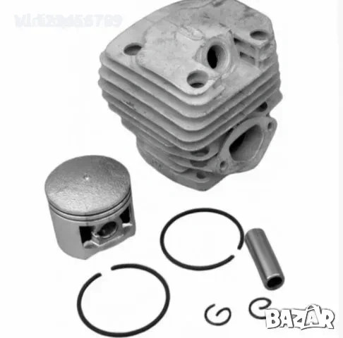 Цилиндър и бутало за бензинов тример 52 куб.см., снимка 2 - Градинска техника - 54010669