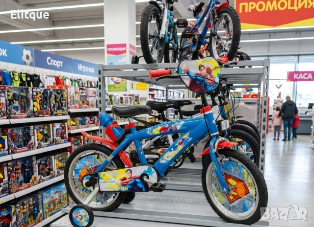 Детски велосипед Superman 16” 