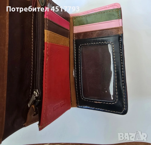 Дамски портфейл , снимка 4 - Портфейли, портмонета - 54551471
