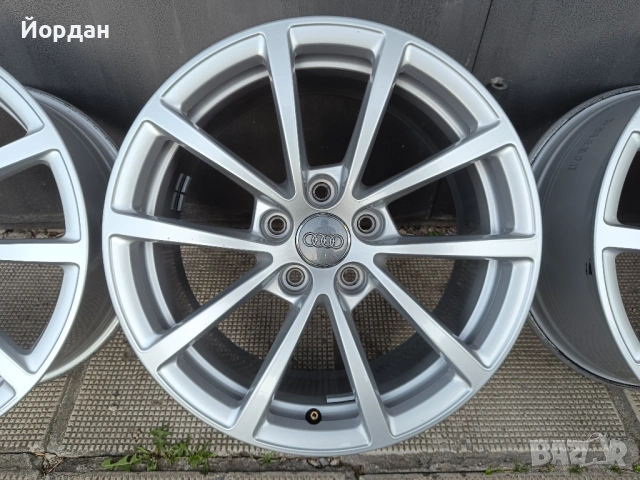 ОРИГИНАЛНИ джанти 17 ' цола 5x112 AUDI / АУДИ А4 А6 VW SKODA ET36, снимка 9 - Гуми и джанти - 54485957