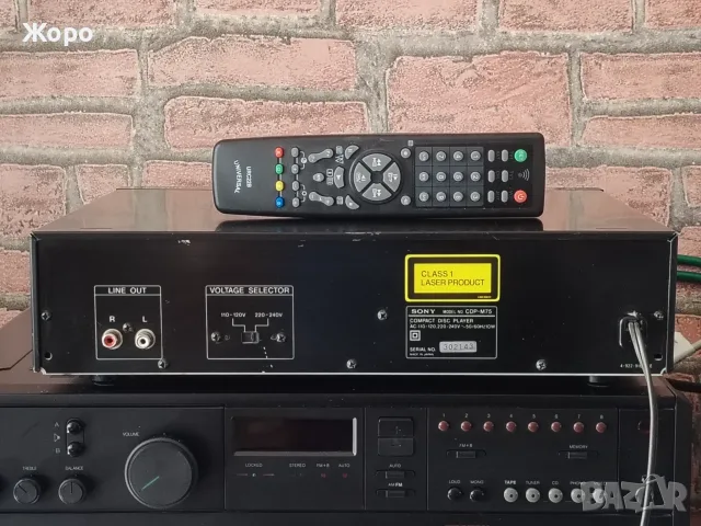 ⏯️Клип. Sony CDP-M75 TDA1541 (samle modded), снимка 6 - Ресийвъри, усилватели, смесителни пултове - 55413309