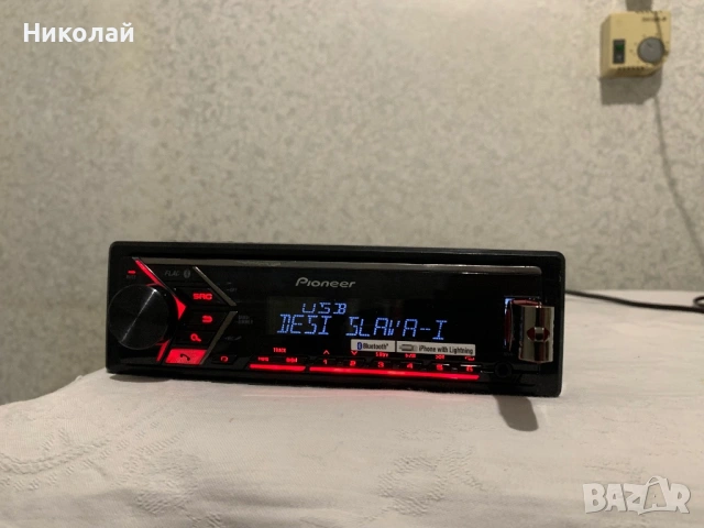 Авто радио Pioneer Bluetooth, снимка 2 - Аксесоари и консумативи - 54383669
