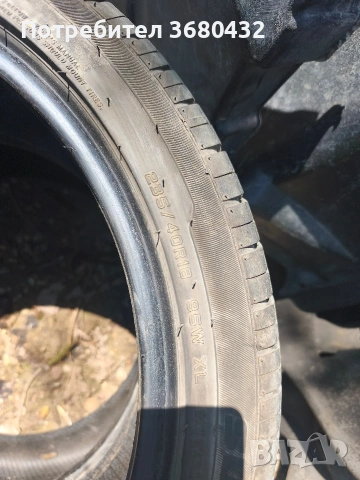 Лятна гума 235-40-18", снимка 4 - Гуми и джанти - 54438881